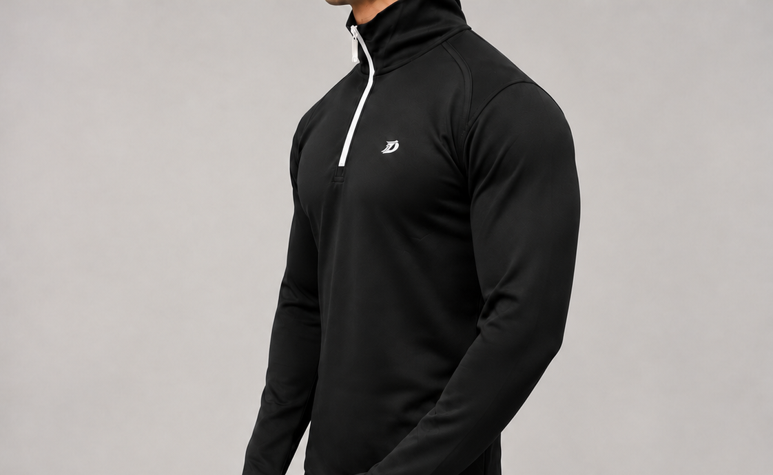 D-Track FS v0.0 / Black - model side (top-only crop)